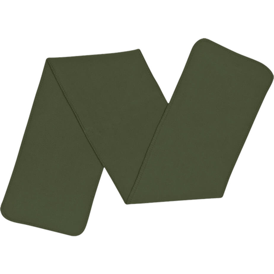 Olive Polar Fleece Scarf